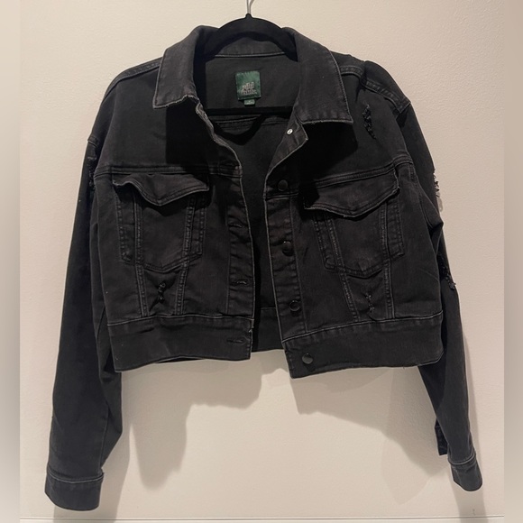 Target Jackets & Coats Black Jean Jacket Poshmark